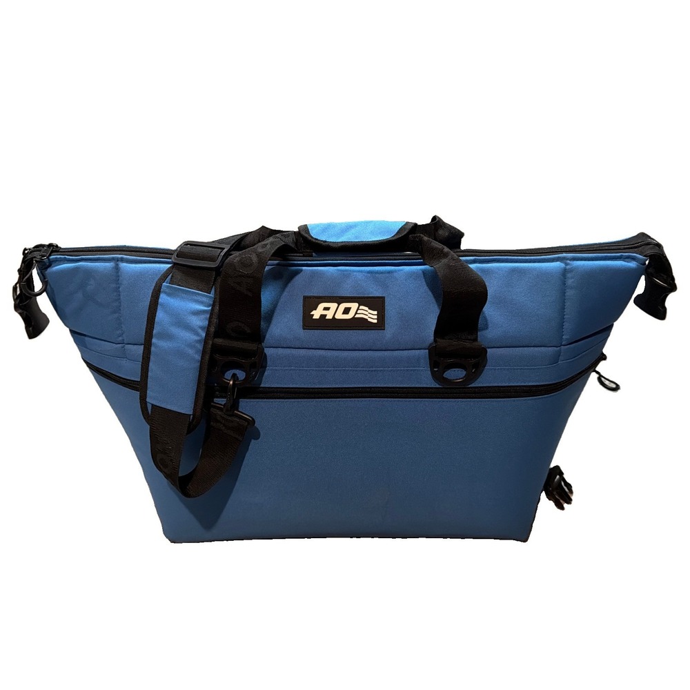 AO Coolers Soft Cooler with High-Density Insulation, Blue, Large